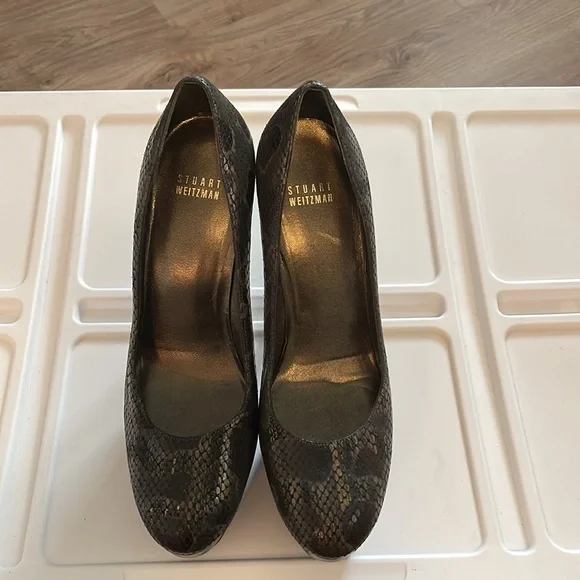 Stuart Weitzman platform high heel - Picture 2 of 7